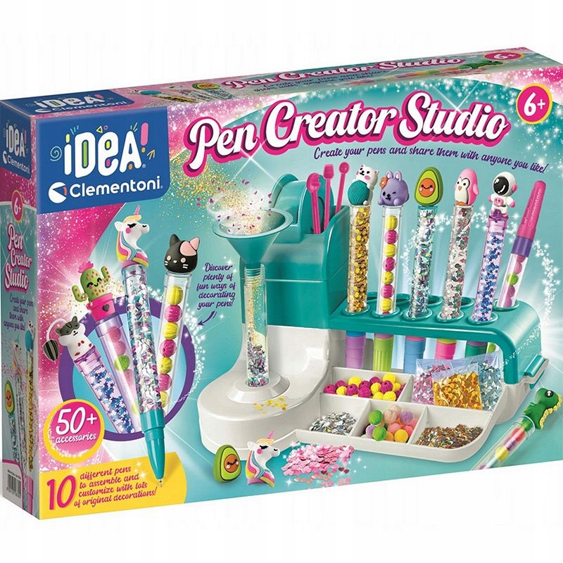 CLEMENTONI IDEAS FABRYKA BROKATOWYCH DŁUGOPISÓW Marka Clementoni