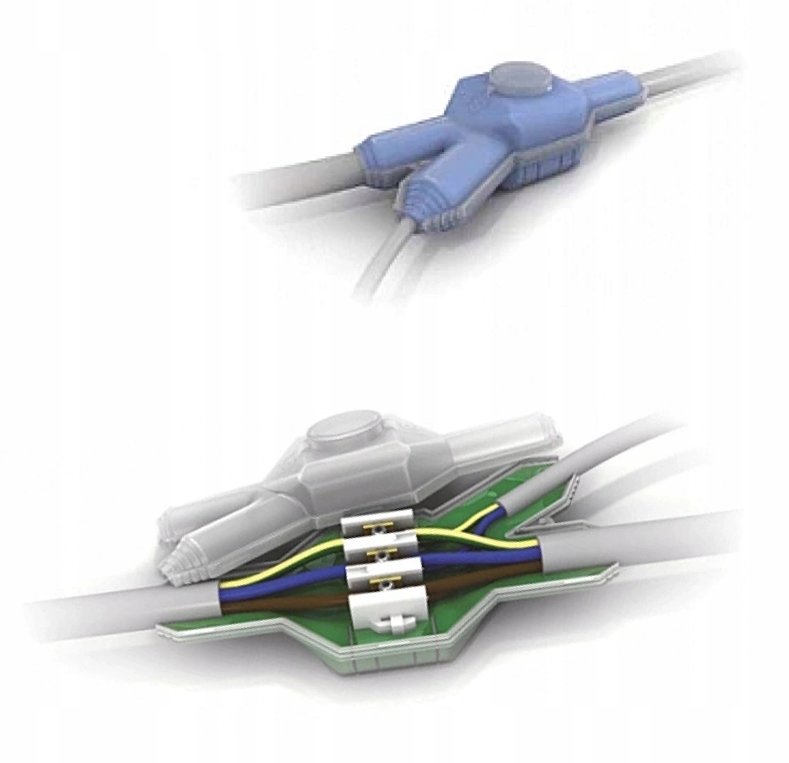 Káblová mufa 5x10 5x16 5x25 5 žil IPX8 s konektorom