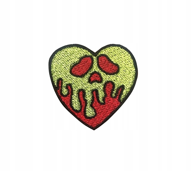 

Naszywka Zatrute serduszko