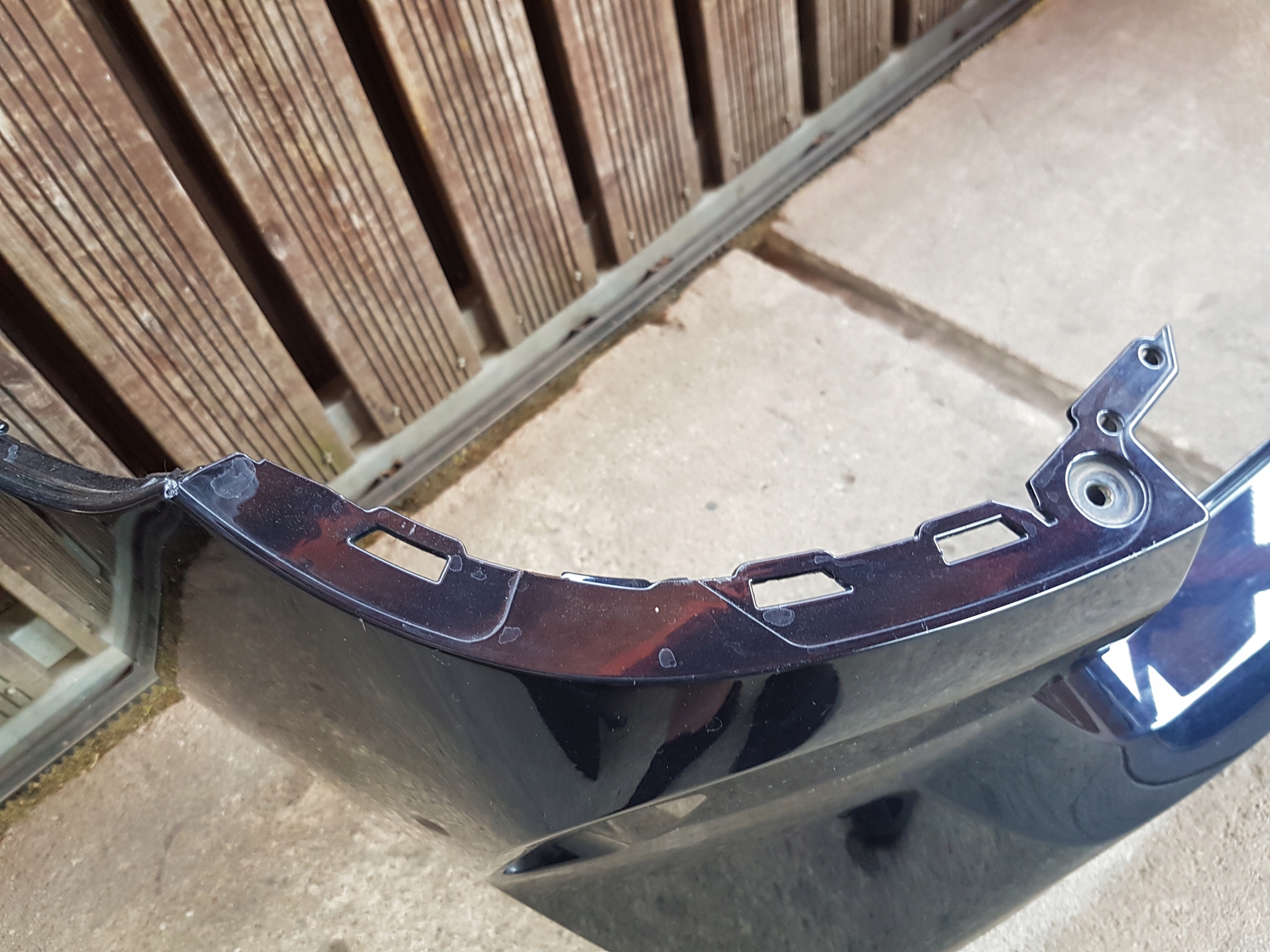 bumper rear BMW iX3 G08 LCI m-packet