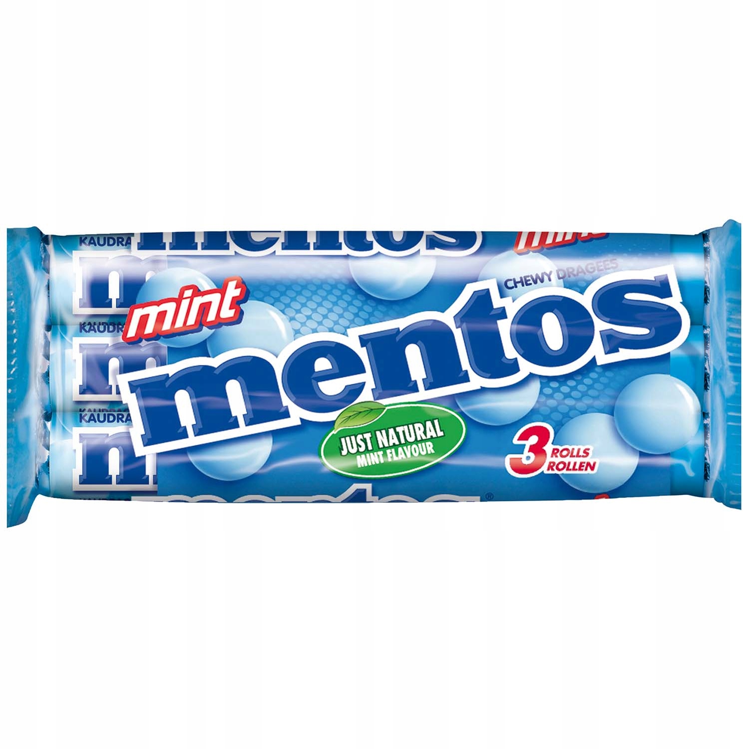 Mentos Minze Kaubonbon 3x38 g — 3