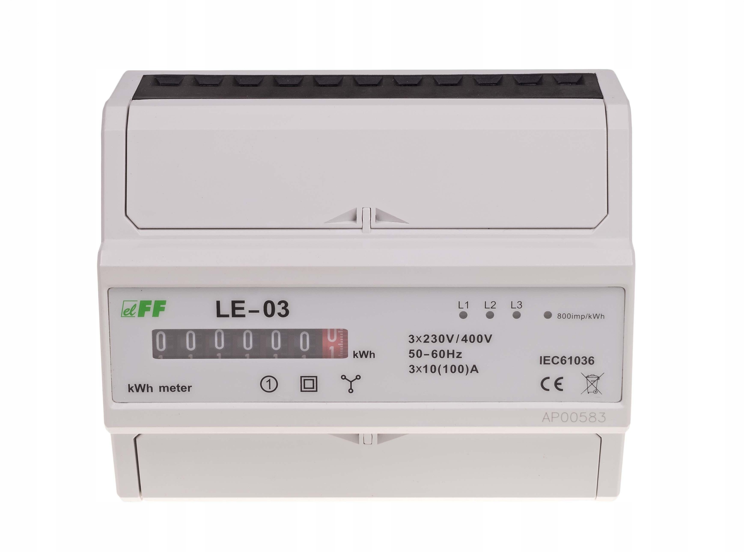 Elektroměr 3-fázový LE-03
