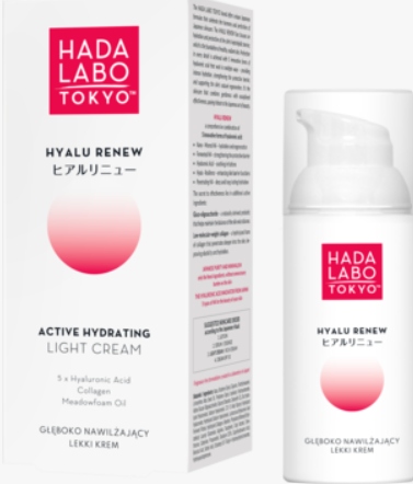 Hydratační denní krém na obličej Hada Labo Tokyo 50 ml
