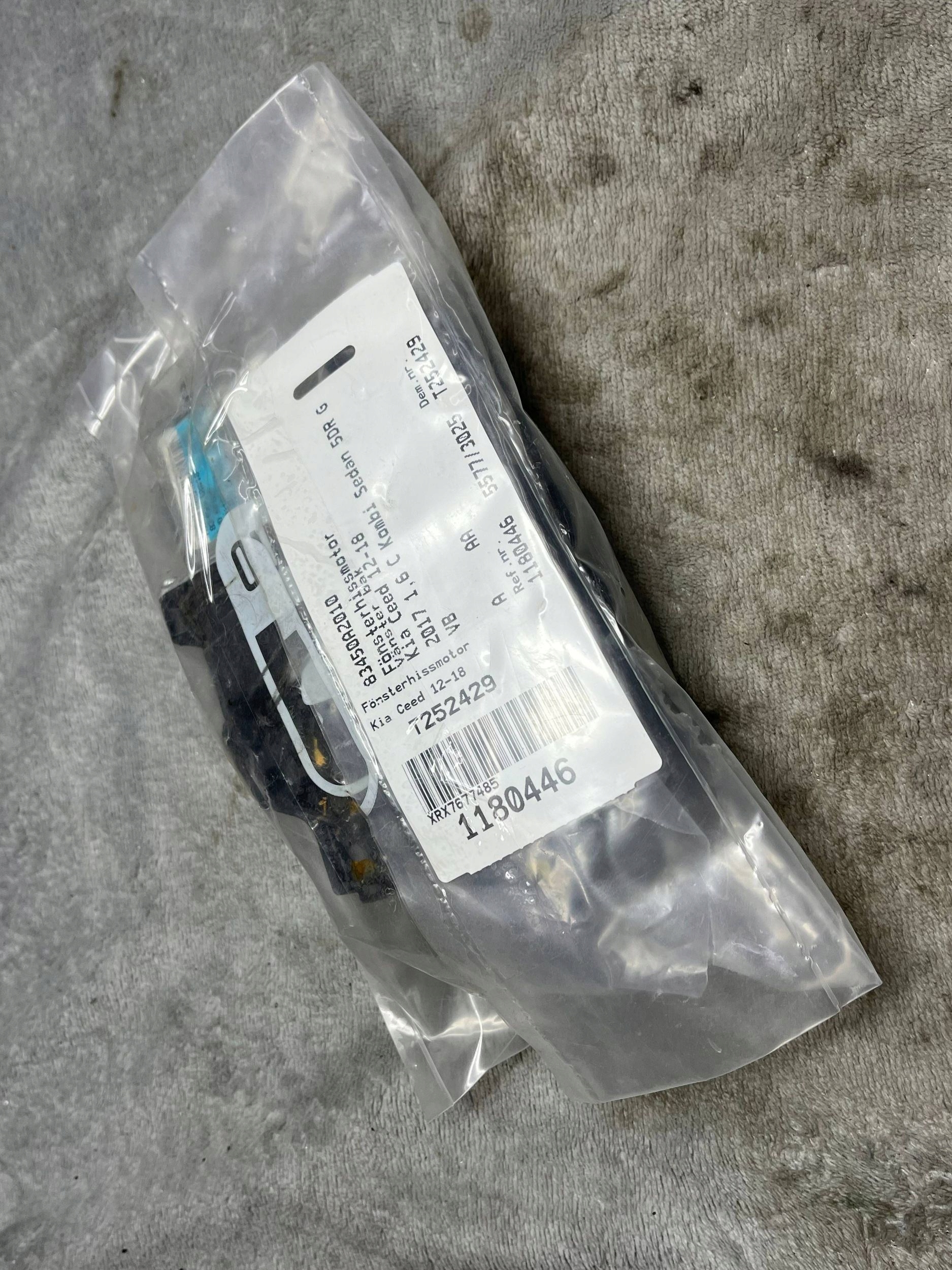 mini motor lifting windows left rear part KIA CEED II 12-18 83450-A2010 !J