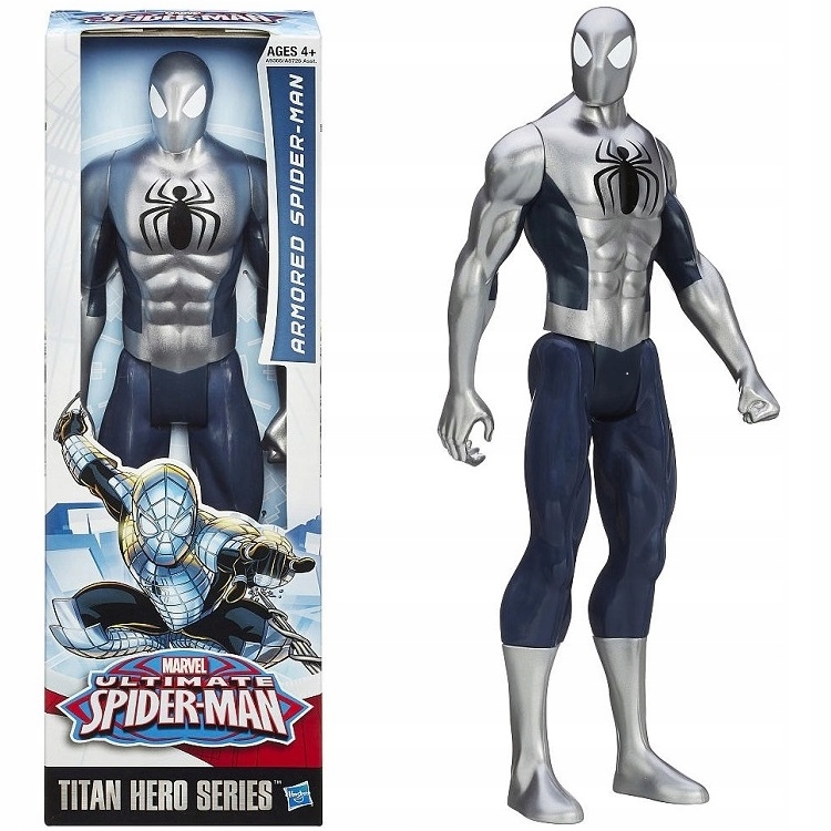 

Hasbro Spiderman Armored Ruch. Figurka 30cm A9366