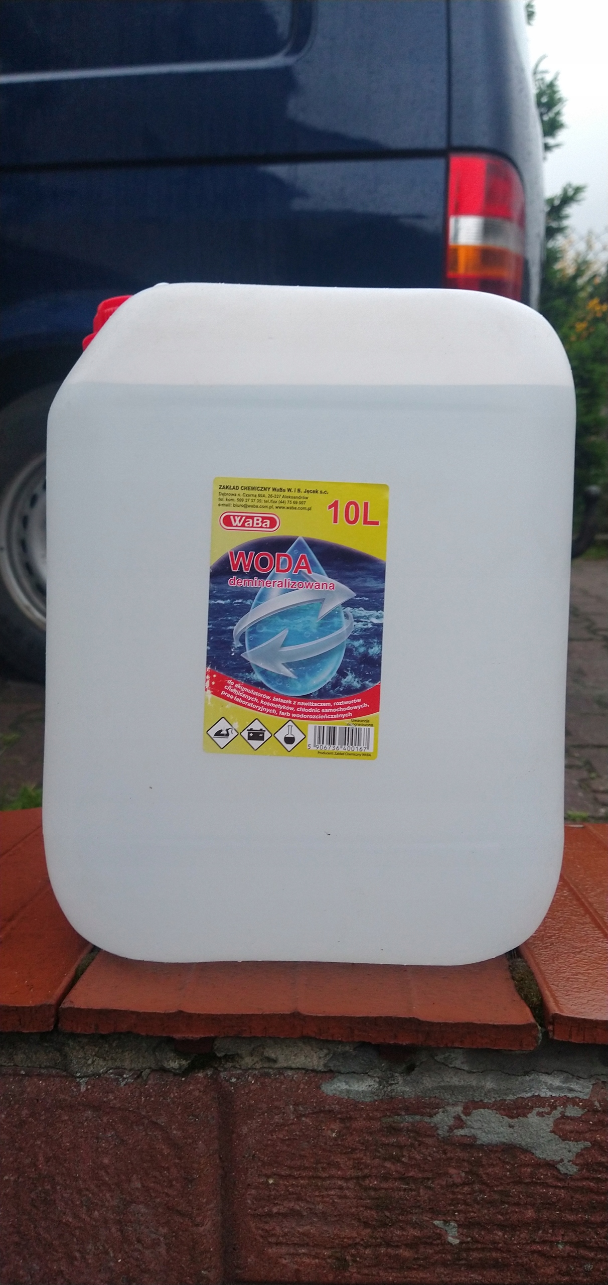 

Woda destylowana demineralizowana 10l