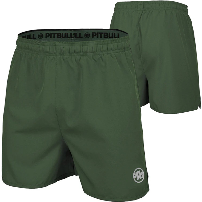 Pit Bull szorty Small Logo Performance spodenki olive od Ari roz XL