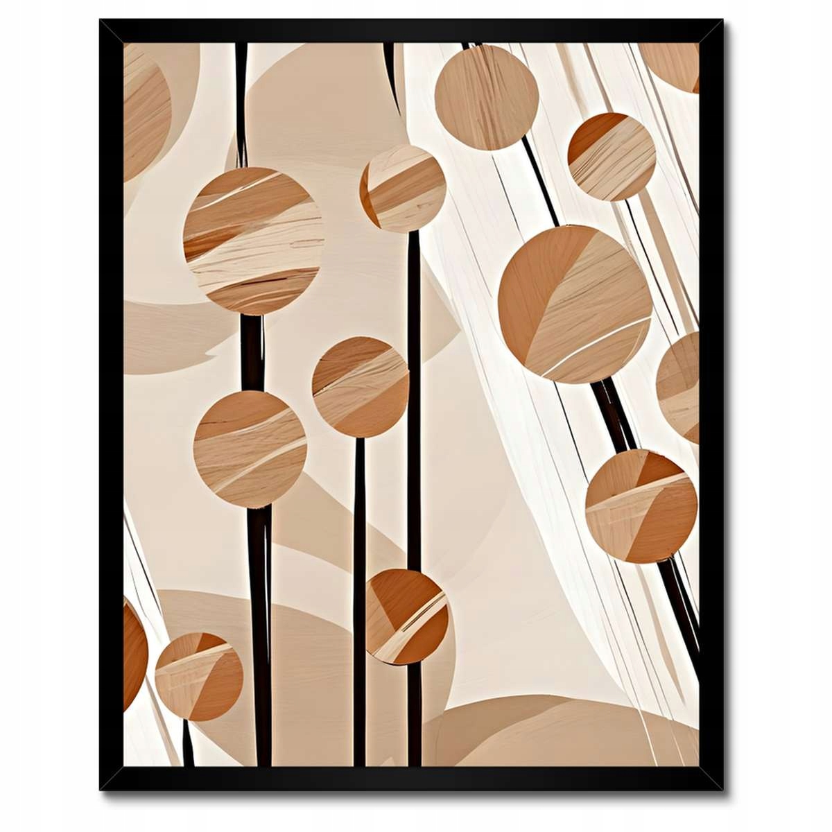 Plakáty v rámu 40x50 Béžové na sloupcích