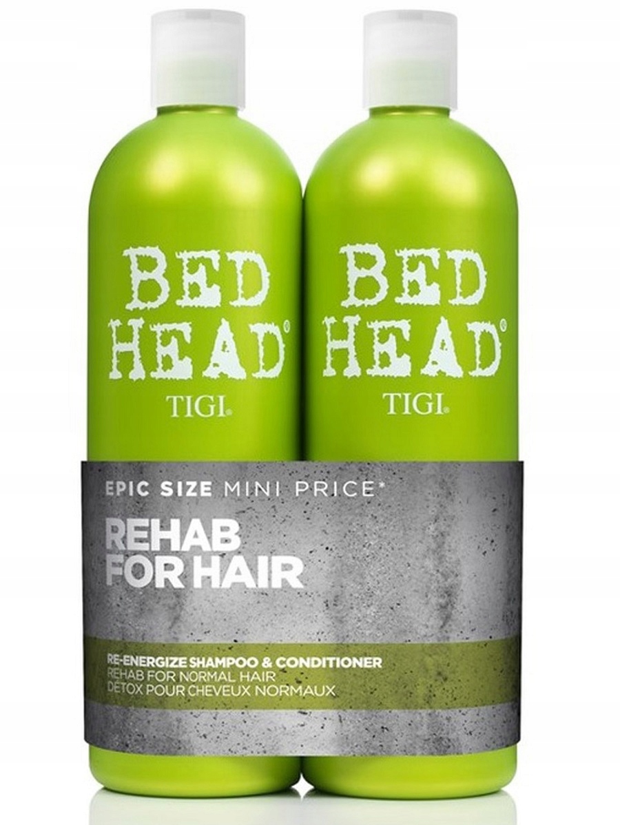 Tigi Bed Head Zestaw szampon i odżywka do włosów normalnych 2x750 ml