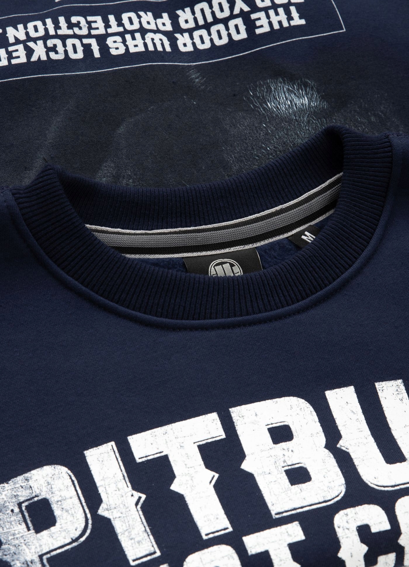 PIT BULL PITBULL Bluza BLACK DOG / S Rodzaj bez kaptura wkładane przez głowę