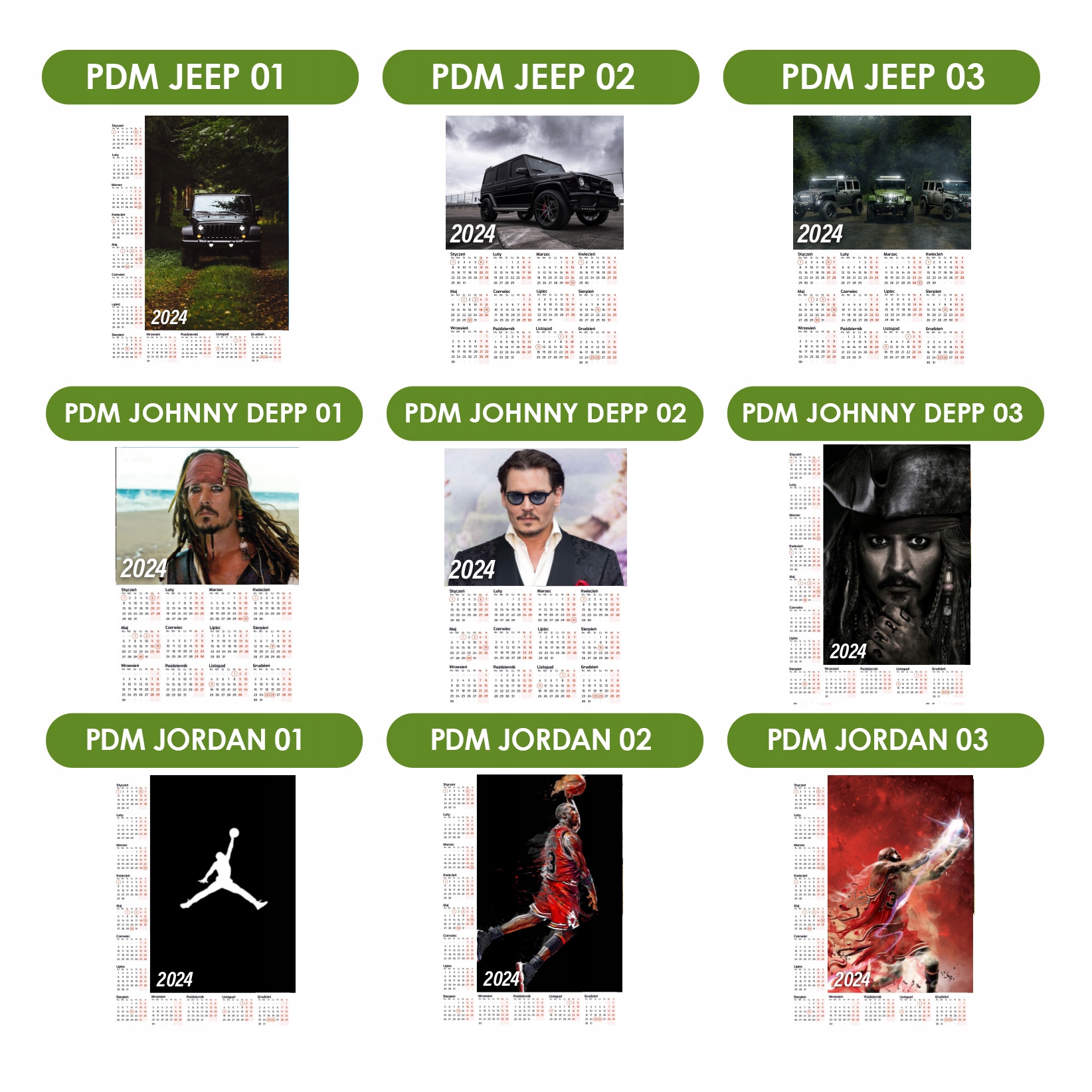 KALENDARZ PLAKATOWY A3 PDM NAGIE PANIE 05 2024 Język publikacji polski