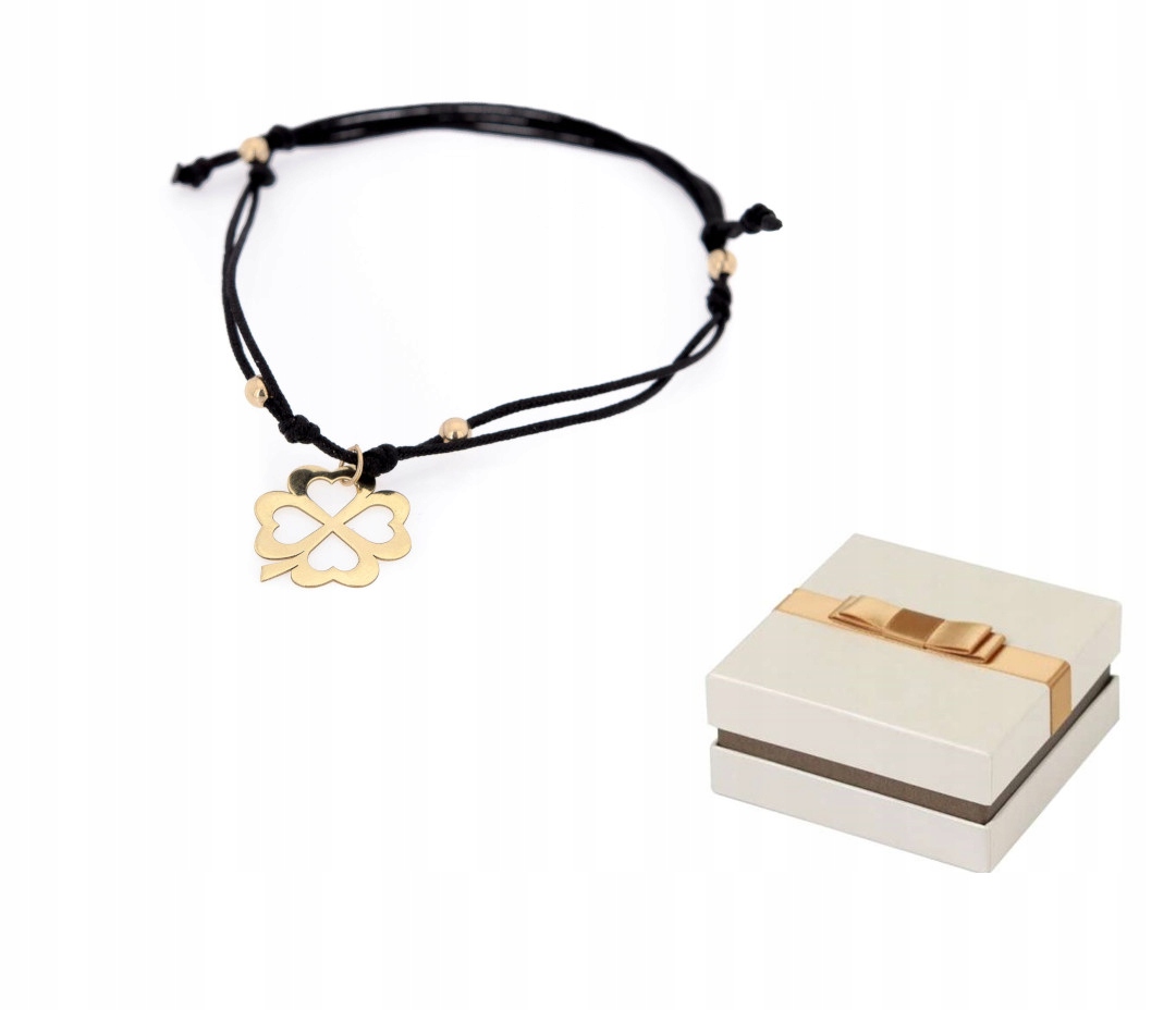 Zlato 585 Zlatý náramek na nohu Ažurové srdce 14 karátů BZ88