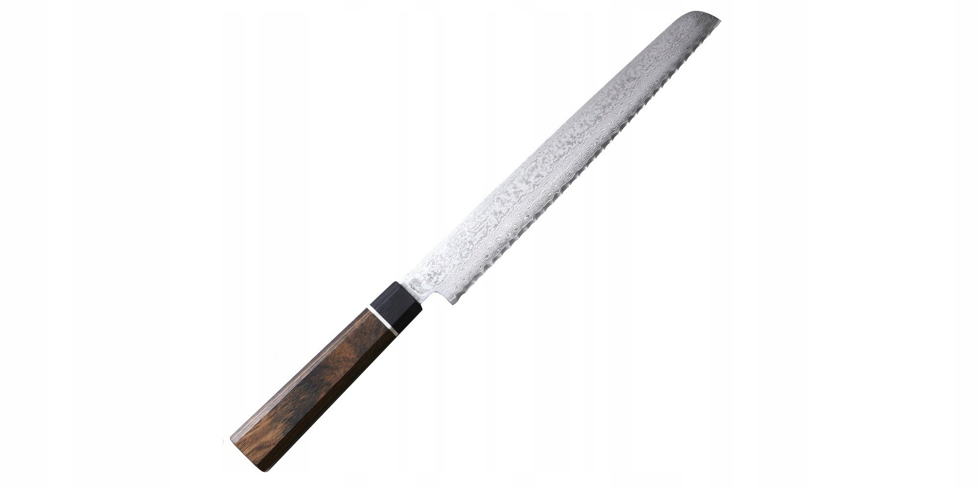 Kuchynský nôž Suncraft Senzo Black Bread 220 mm [bd