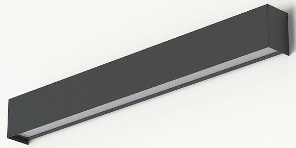 Nástenné svietidlo Straight Grafitová 1xT8 11W Led 3000K 62cm Nástenné svietidlo Izba Domov