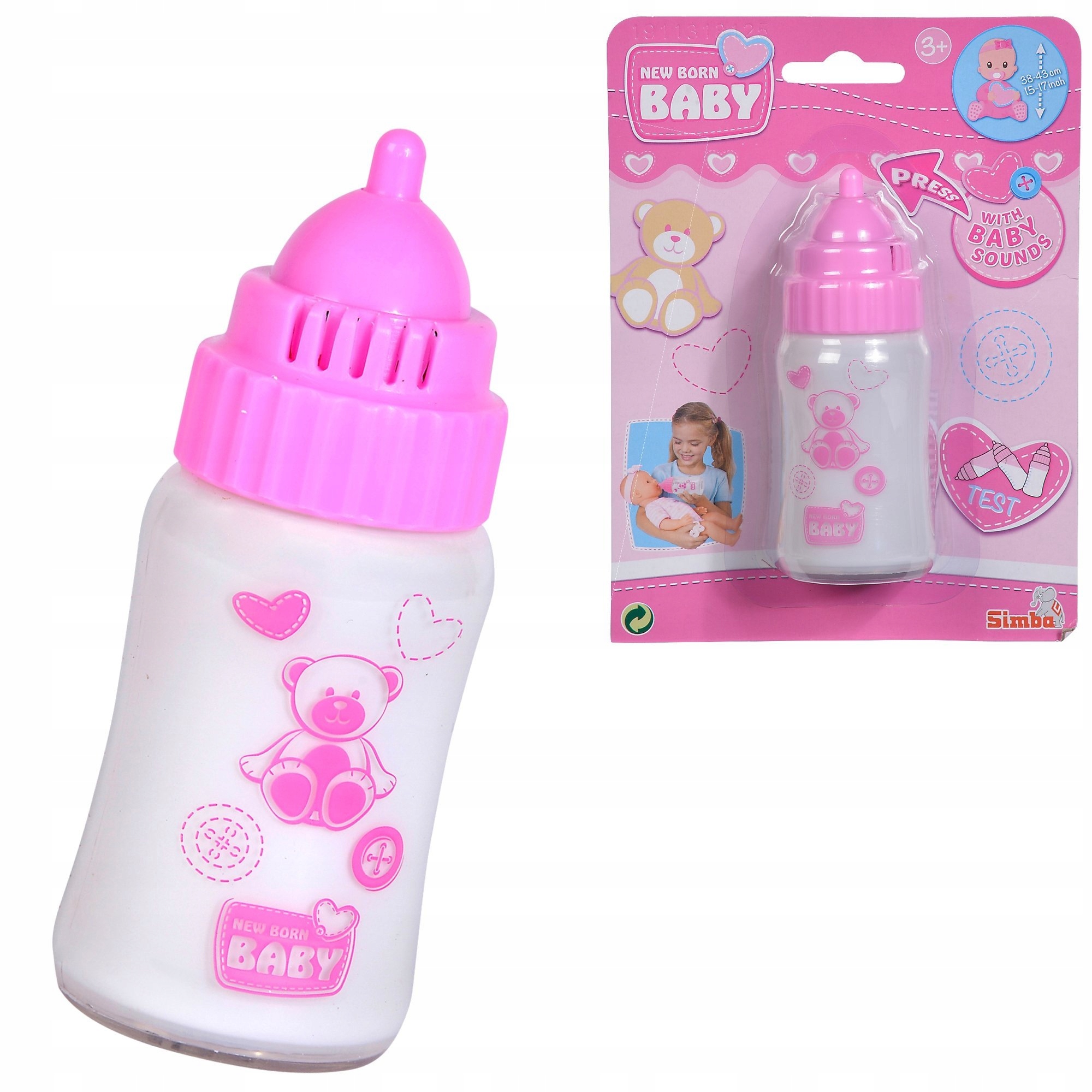 

New Born Baby Magiczna Butelka Z Mlekiem Dźwięk