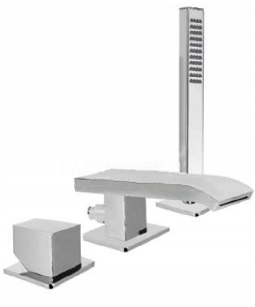 Tres 3-otvorová vaňová batéria Slim-tres 202.661.02