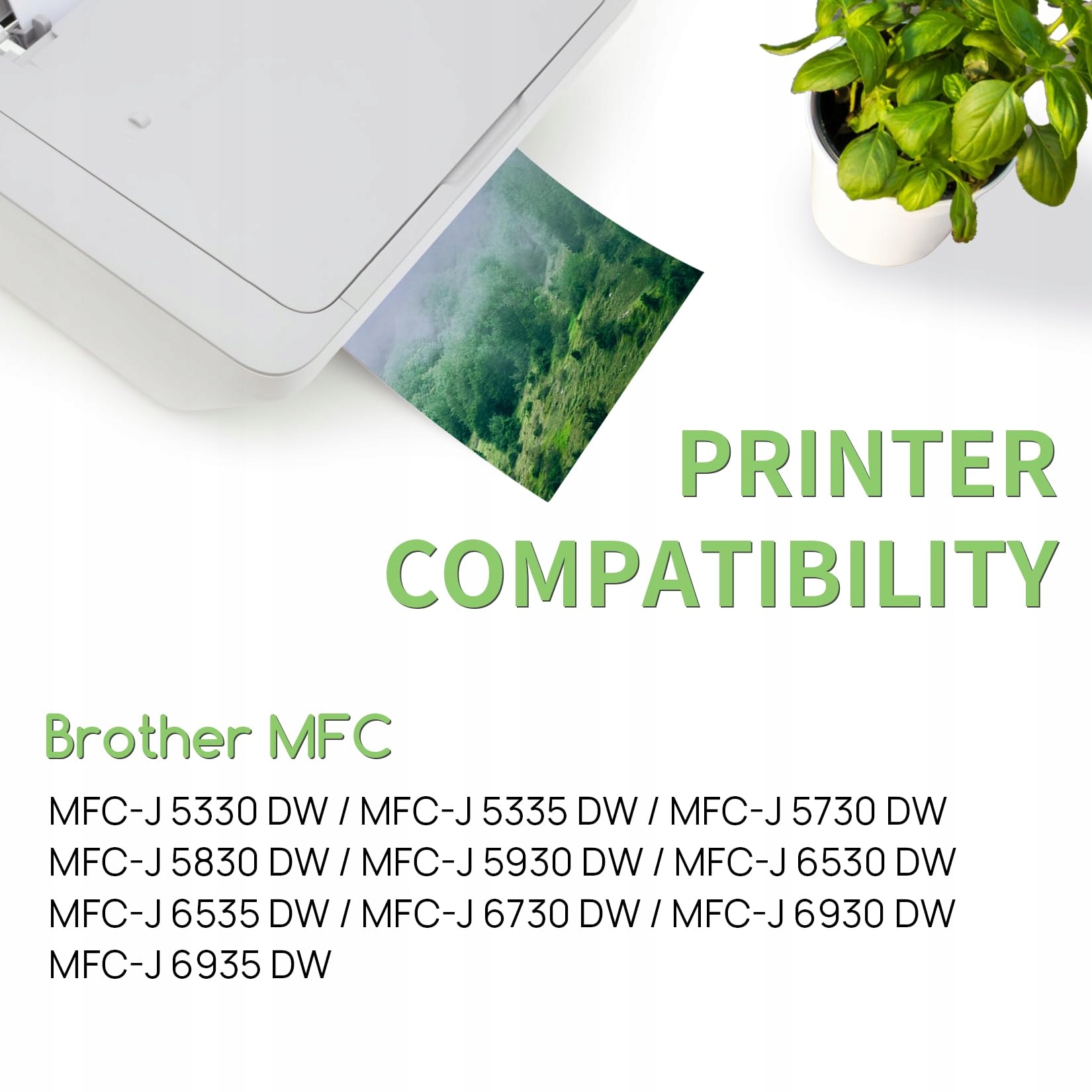 BROTHER Tusze Kompatybilne LC3219XL LC3217 do MFC-J5330DW J5730DW 10 sztuk — miniatura 3