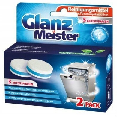 

Glanz Meister czyścik do zmywarki tabletki 2szt