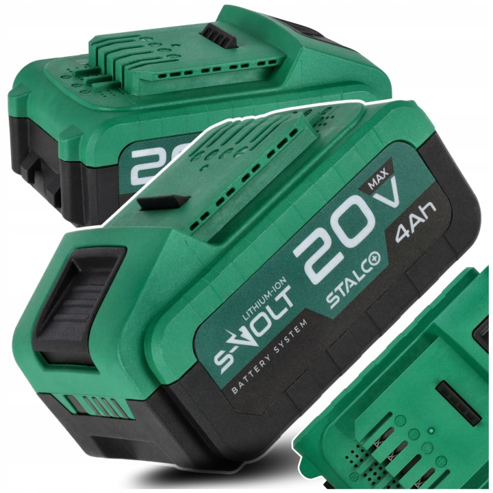 Akumulátor 20V 4Ah Baterie Pro Elektrické Nářadí Systém S-volt Stalco
