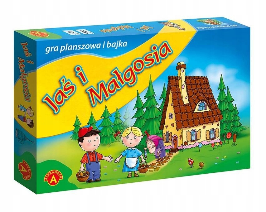 Rodzinna Gra PLANSZOWA Jaś i Małgosia ALEXANDER