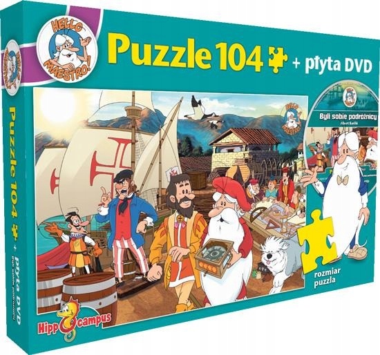 

Puzzle Byli Sobie Podróżnicy DVD Było Sobie Dzieci