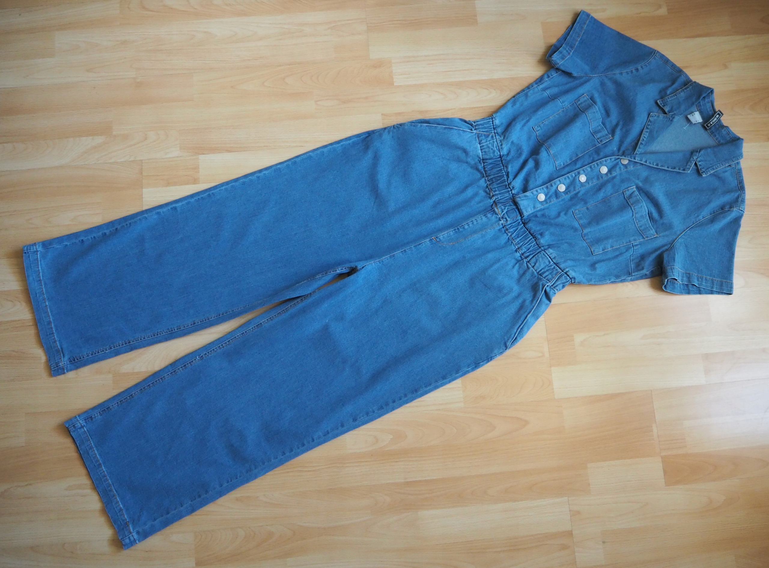 JEANSOWY KOMBINEZON ZE STRETCHEM NOWY __ R. 44/XXL Marka inna