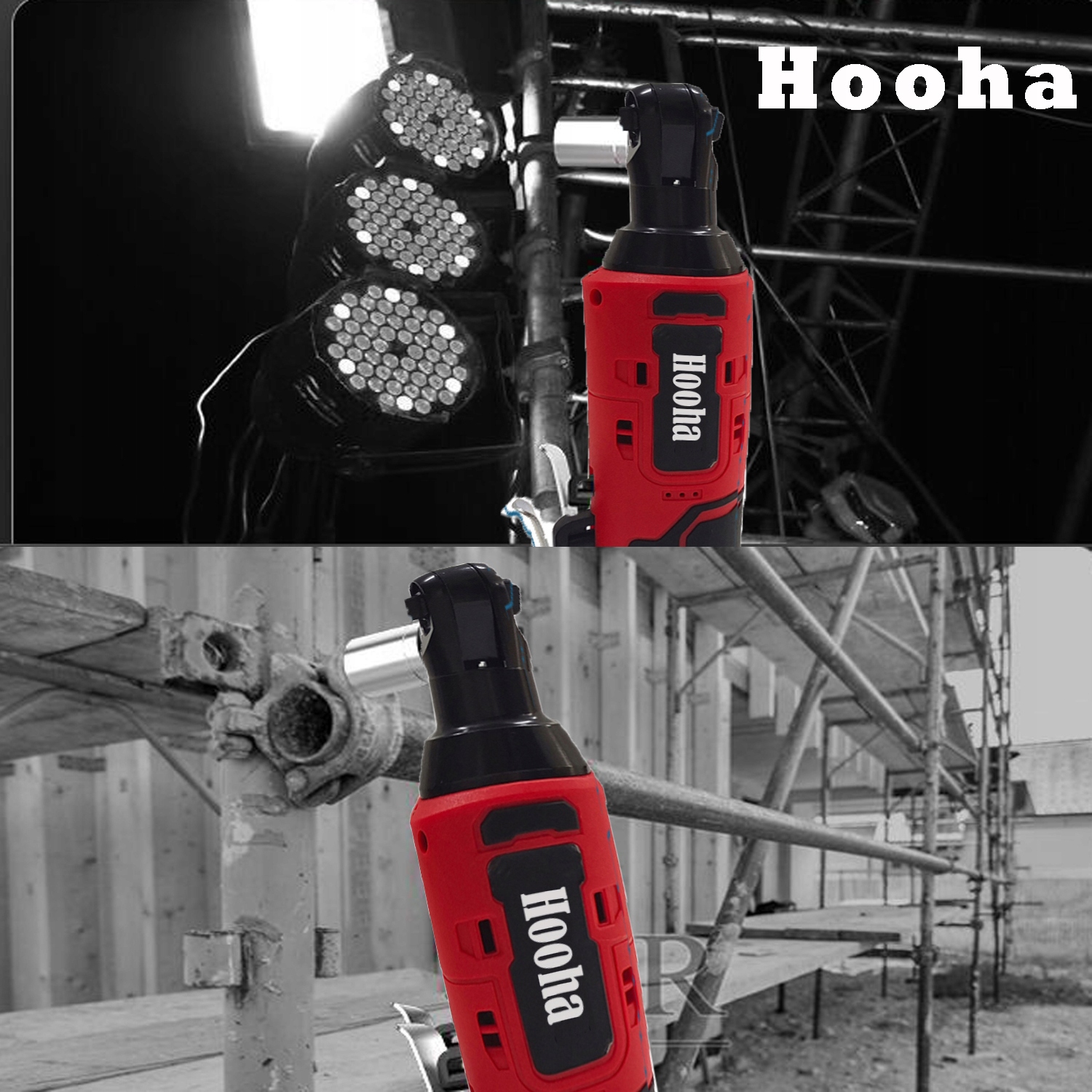 Klucz Udarowy Akumulatorowa+Walizka+Nasadki 12V Marka Hooha