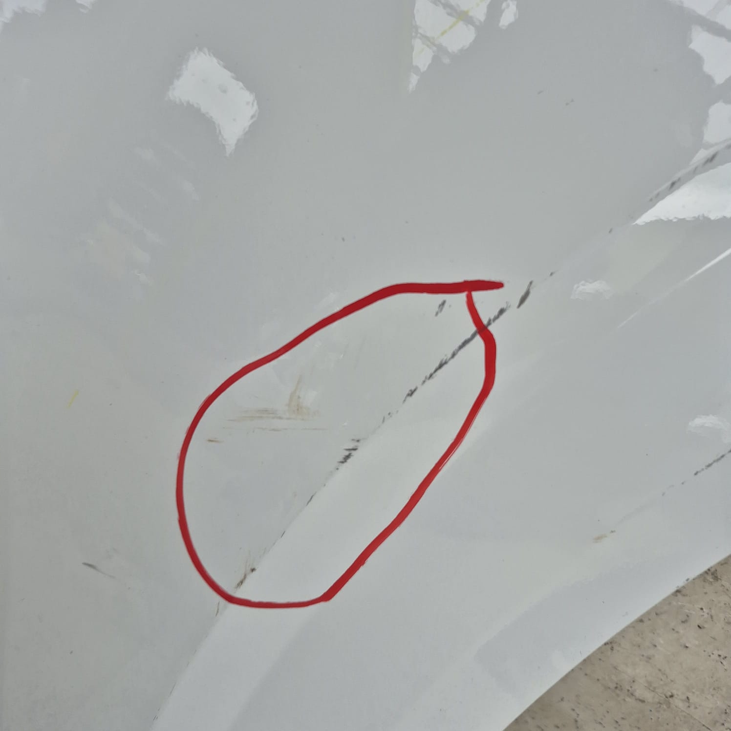 FORD TRANSIT II CUSTOM 23- fender right front front
