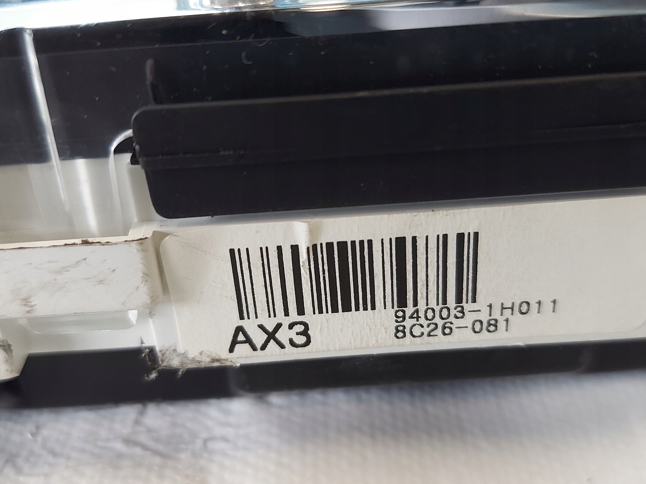 dials clock KIA CEED 1.6 CVVT 940031H011