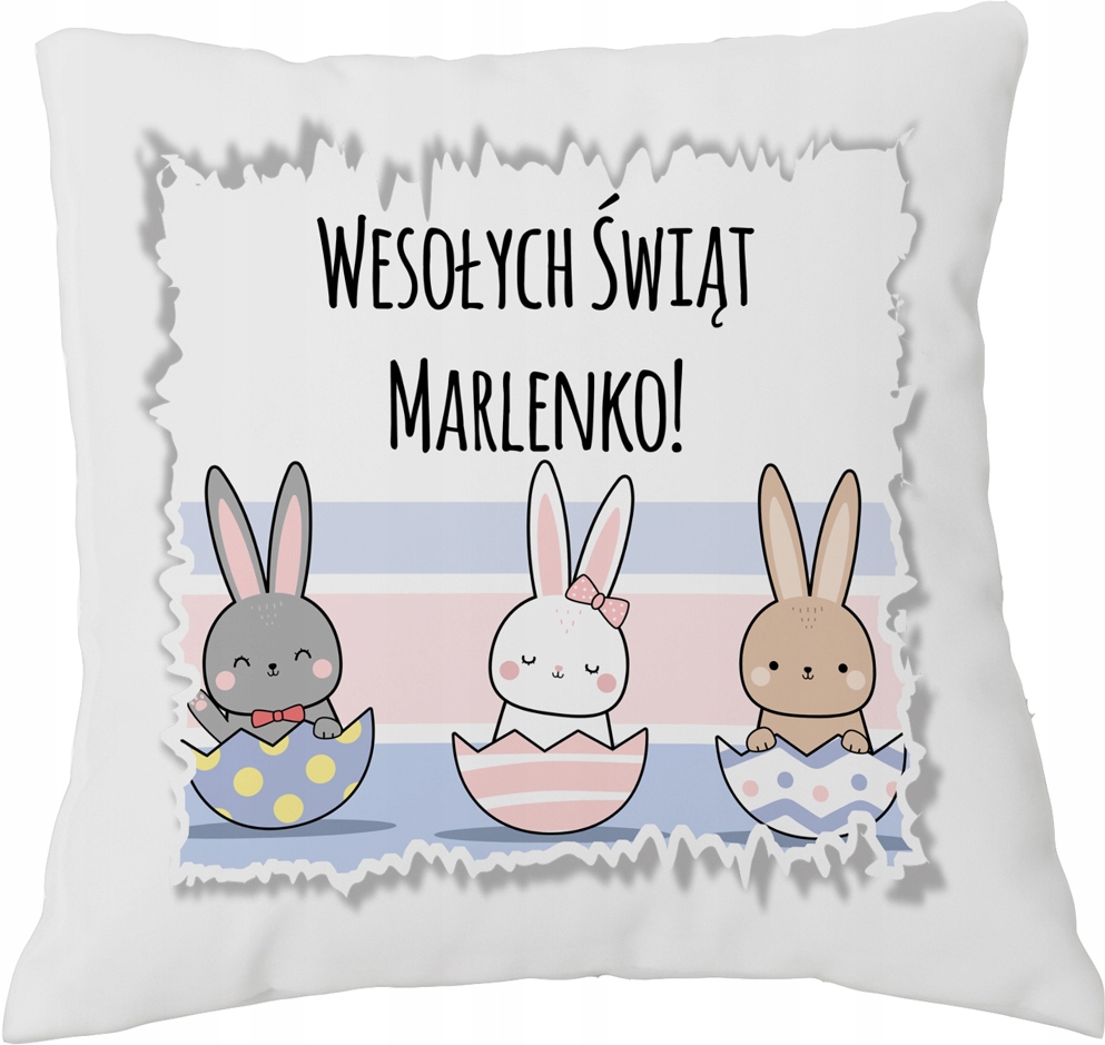 

Poduszka Prezent Wielkanoc - Imię! Dużo Wzorów!