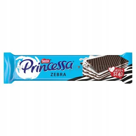 Levně Wafel Princessa Zebra 30 G Nestle