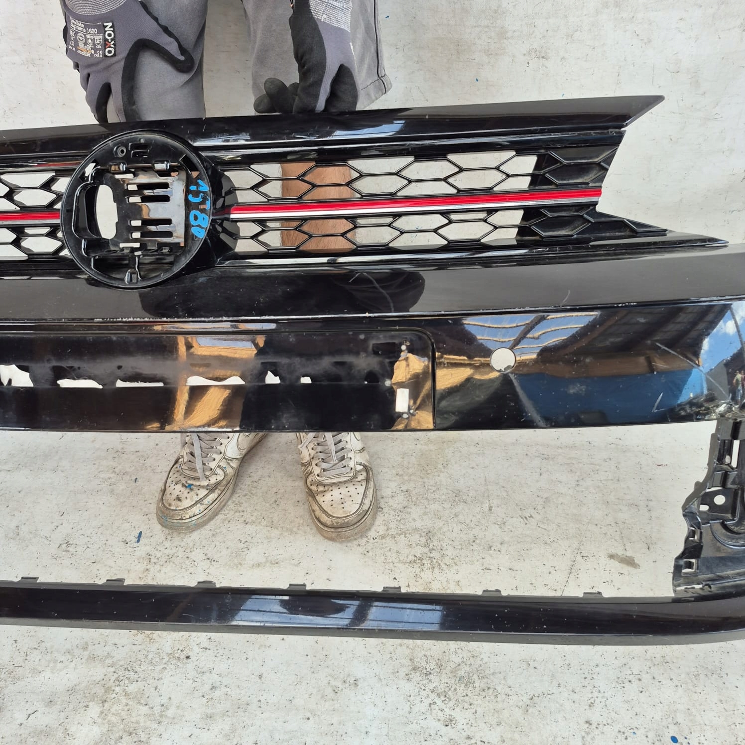 VW POLO VI 6 2G GTI 17-21 bumper front front PDC 2GS807221G