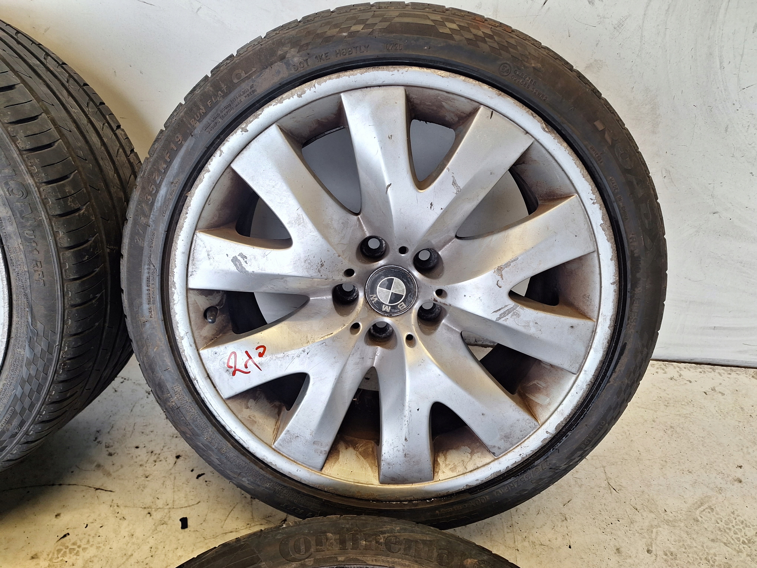 BMW 7 E65 E66 LCI 05-08 discs + tyres 235/35 275/35 R19