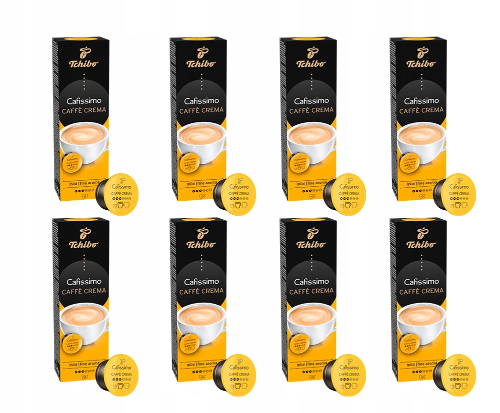 Kawa kapsułki Tchibo Crema Fine Aroma 80 kapsułek