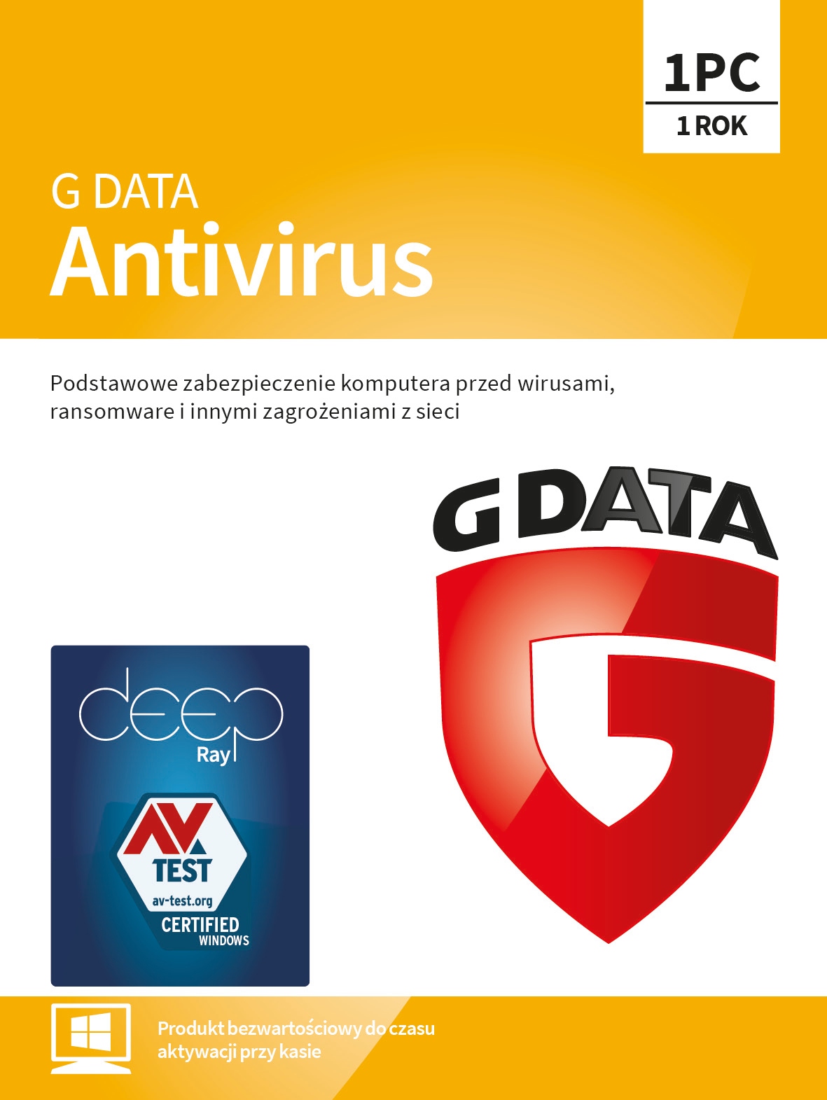 

G Data Antivirus 2PC 1rok Esd Pl