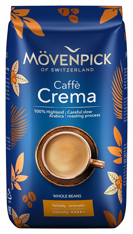 Levně Movenpick Caffe Crema káva 500 g