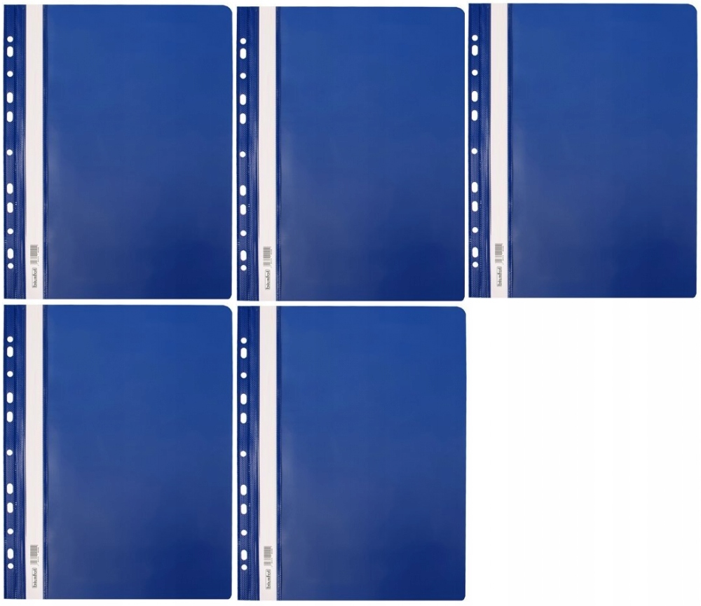 

Biurfol skoroszyt twardy A4 do 200k granatowy x5