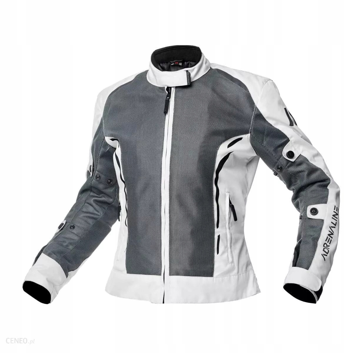 Motocyklová Bunda Adrenaline Meshtec 2.0 Dámska Lady Pre Šedú Letnú