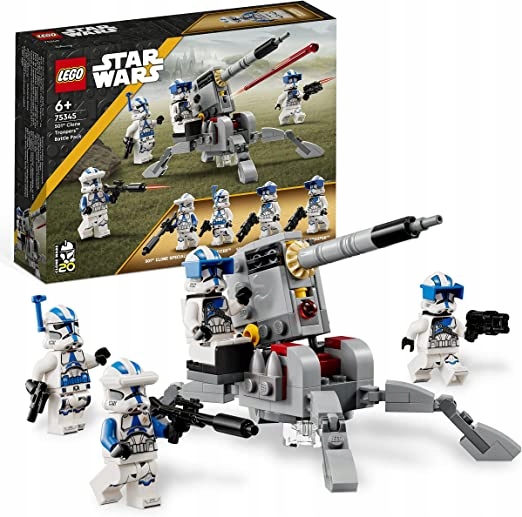 

Lego Star Wars 75345 żołnierze-klony z 501 legionu