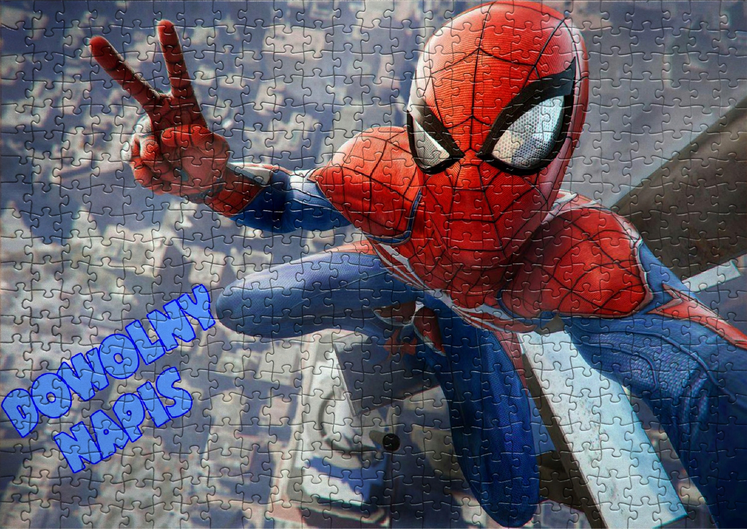 

Puzzle Spider-man z Twoim Napisem 252 El