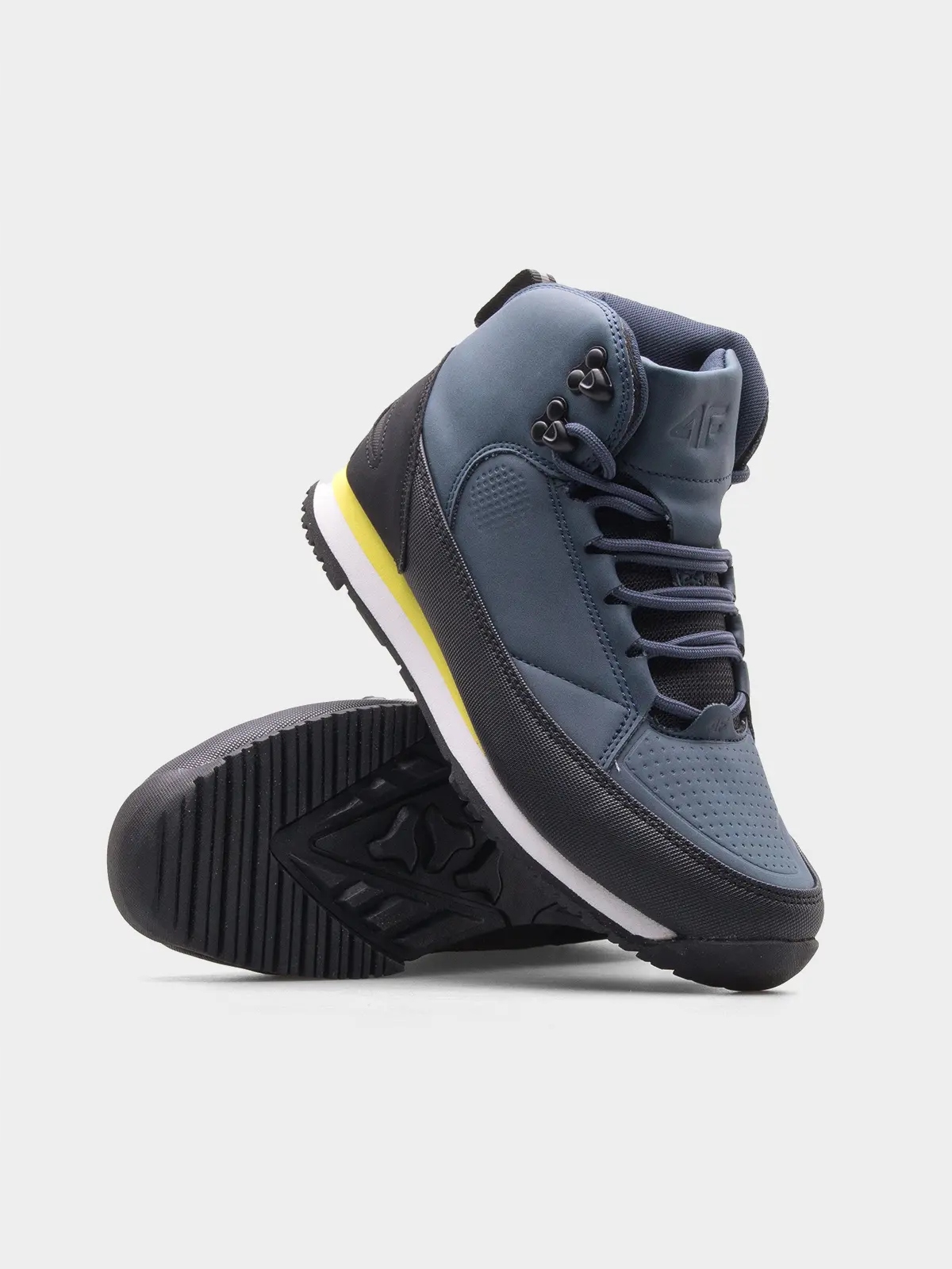 BUTY ZIMOWE DZIECIĘCE 4F JUNIOR TRAPERY OBUWIE JESIENNE SZUROWANE AW22M003 Marka 4F