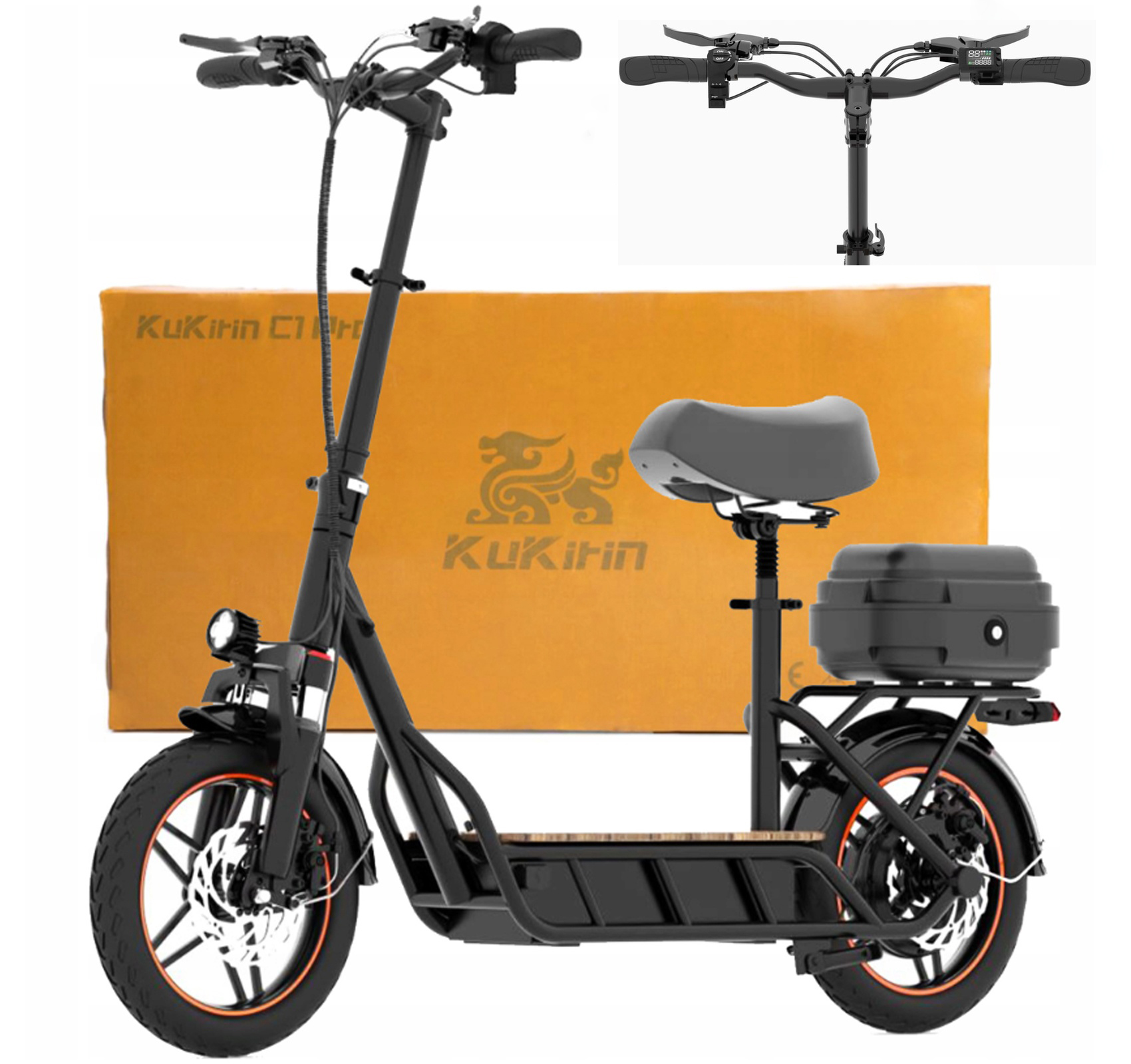 Hulajnoga elektryczna KuKirin C1 Pro 800W 48V 25Ah Skuter składany