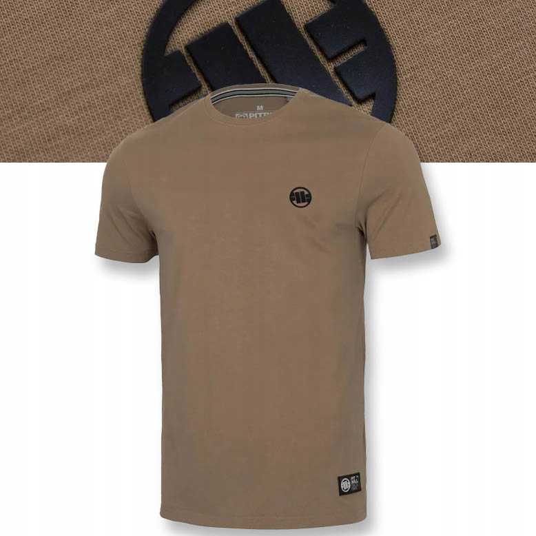 Męska Koszulka Pitbull Small Logo T-shirt Małe Logo Basic