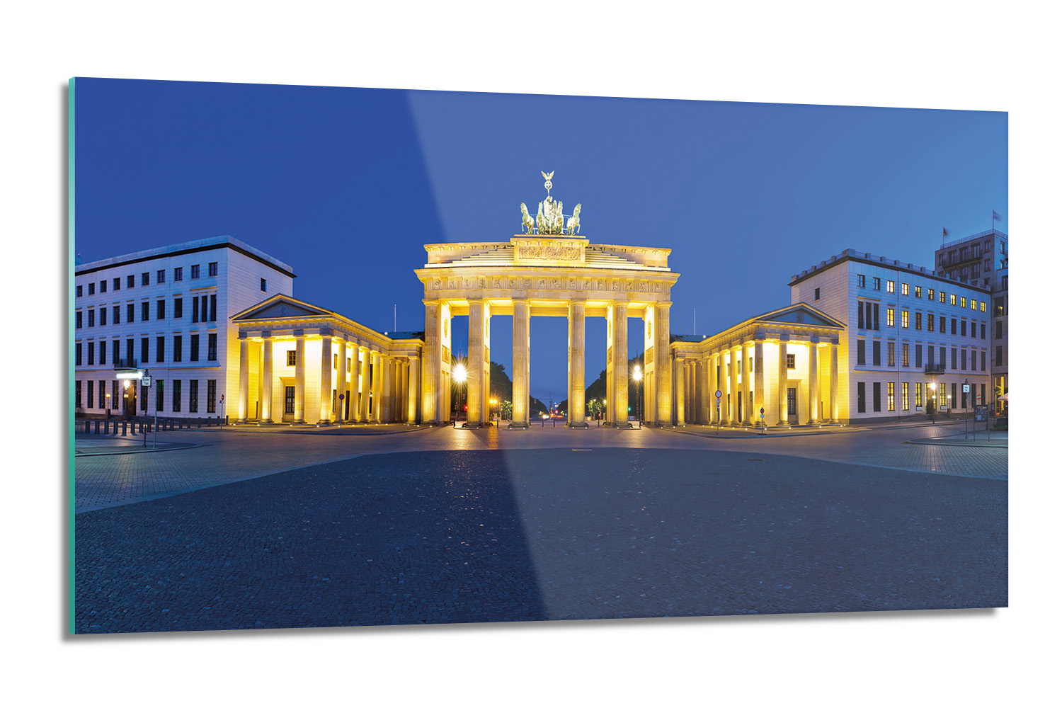 dekor Brandenburská brána tvrdená 120x60 nástenná