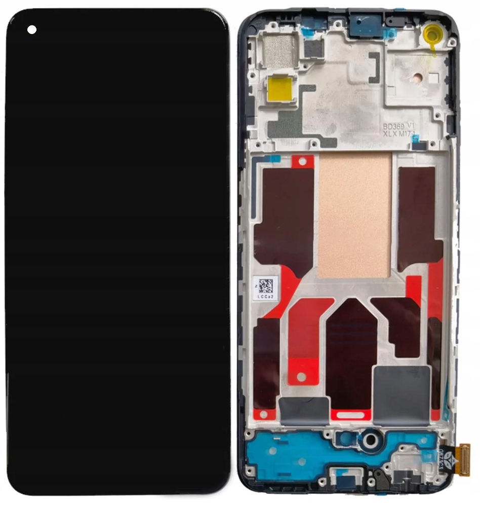 Nowy Ekran LCD Realme Gt Master Edition 5g RMX3363 Z Ramką