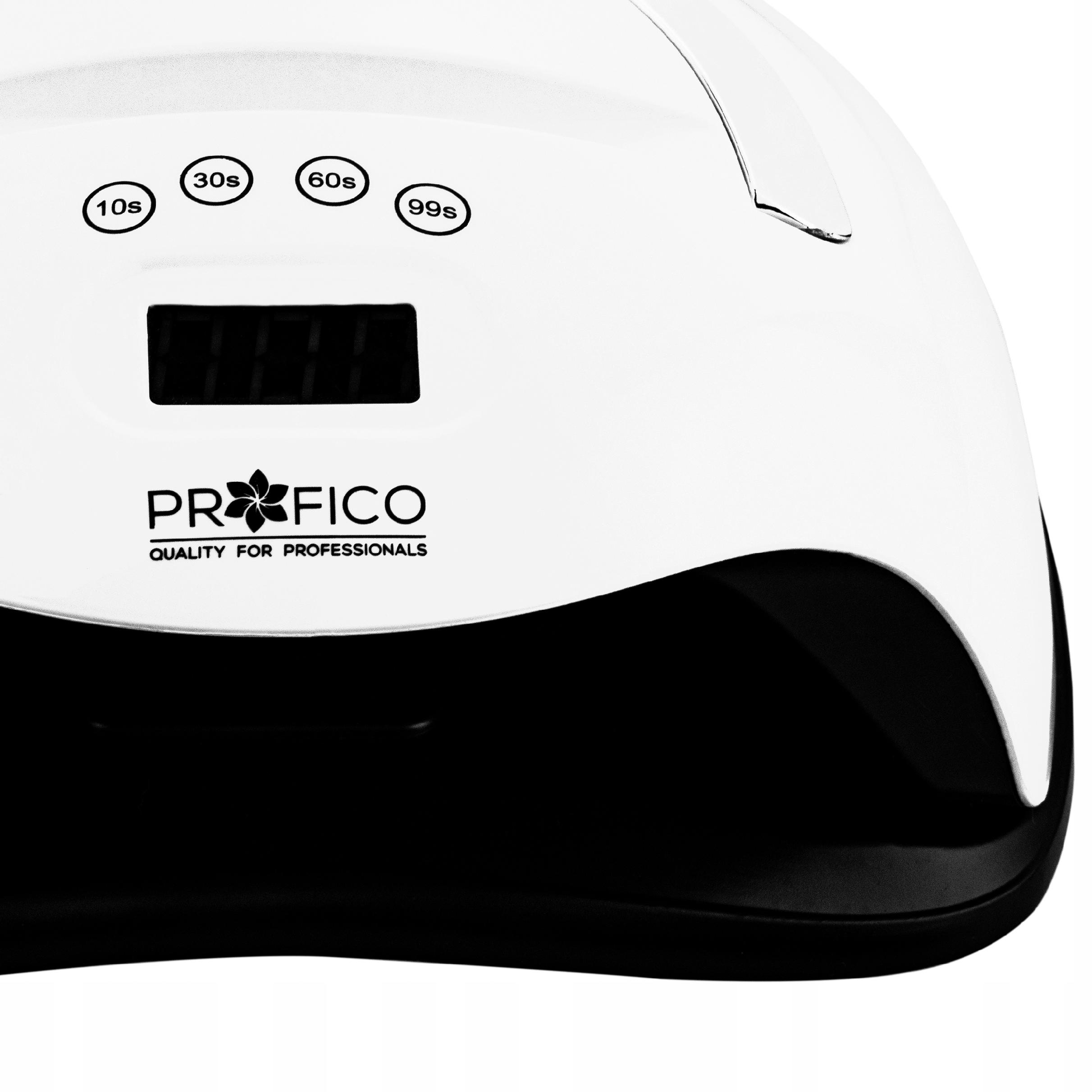 Lampa PROFICO do Manicure Pedicure V9 168W UV LED do Paznokci Biała Model V9