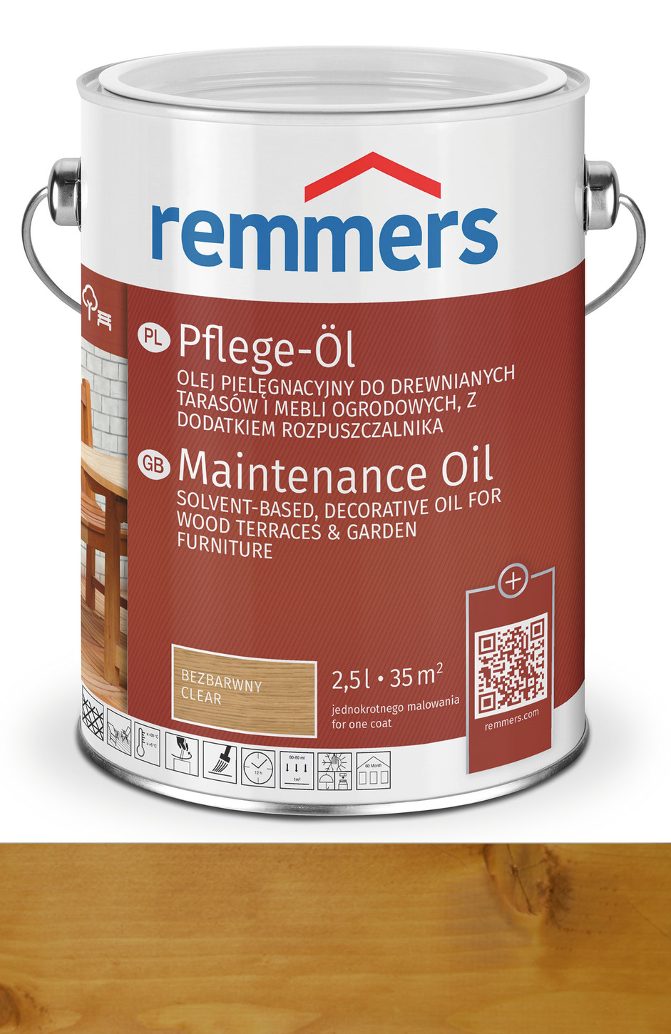 

Remmers Pflege-ol olej do tarasu 0,75L Modrzew