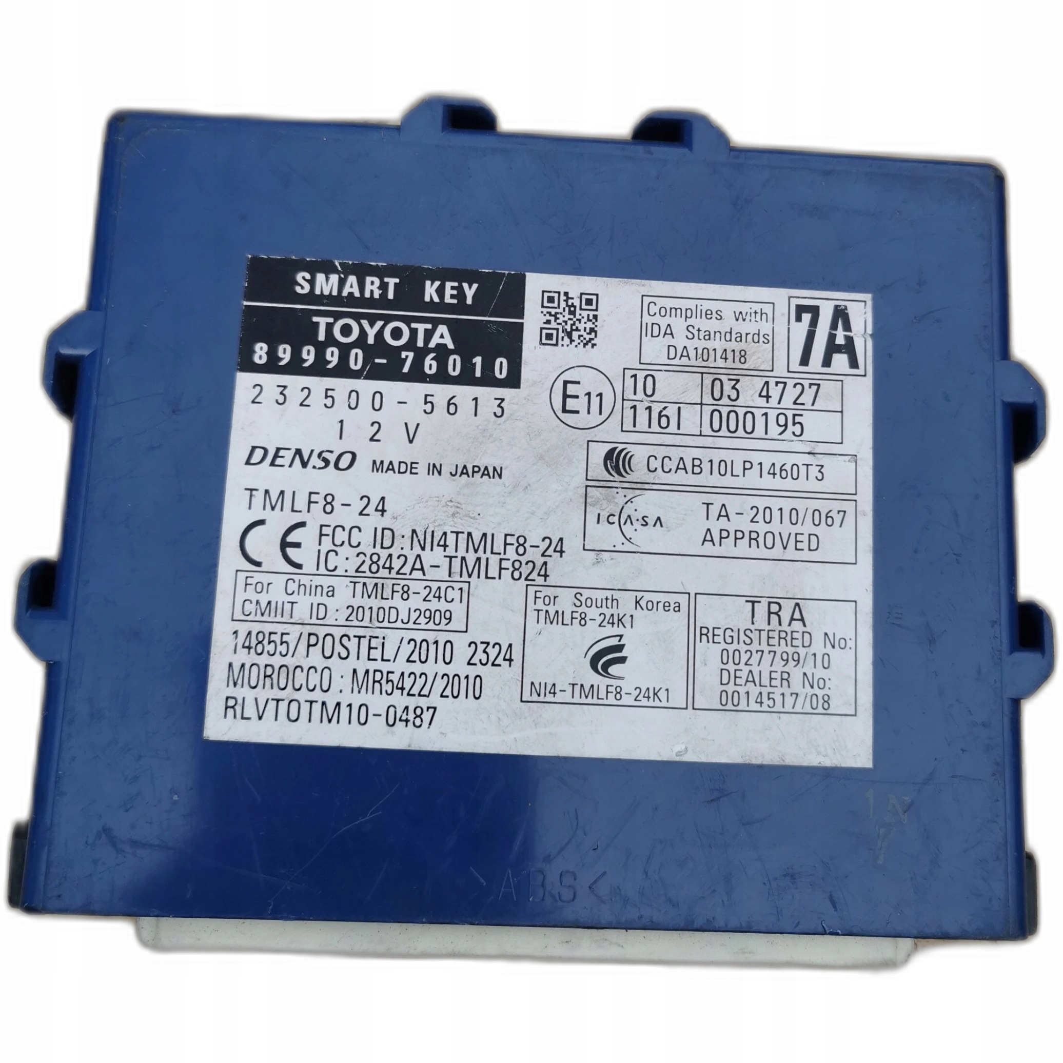LEXUS CT200 modulo SMART 89990-76010 232500-5613