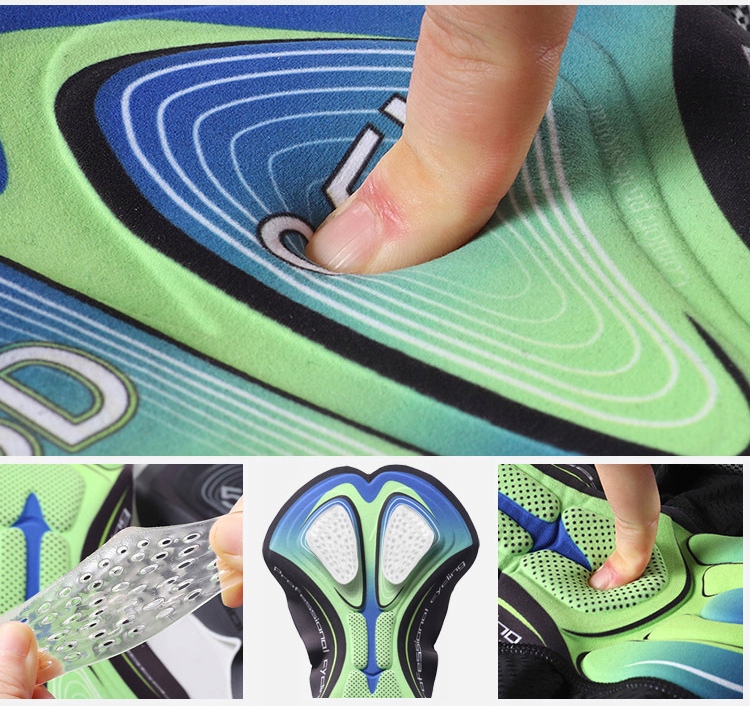 SPODENKI ROWEROWE Z WKŁADKĄ ŻELOWĄ 5D szorty KOLARSKIE NA ROWER SPORTOWE XL Płeć produkt uniseks