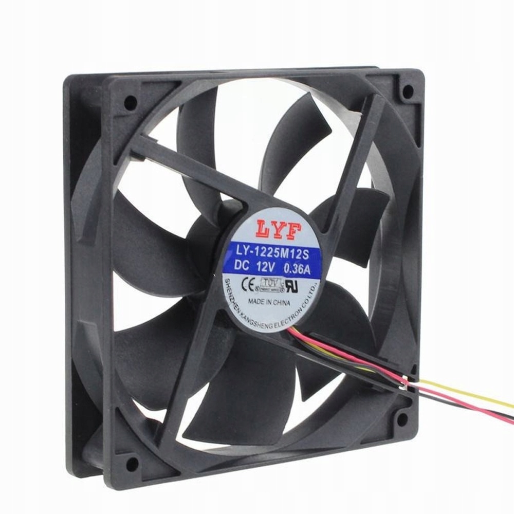 

Wentylator 120 x 120 x 24mm Fan Chłodzenie i Cisza
